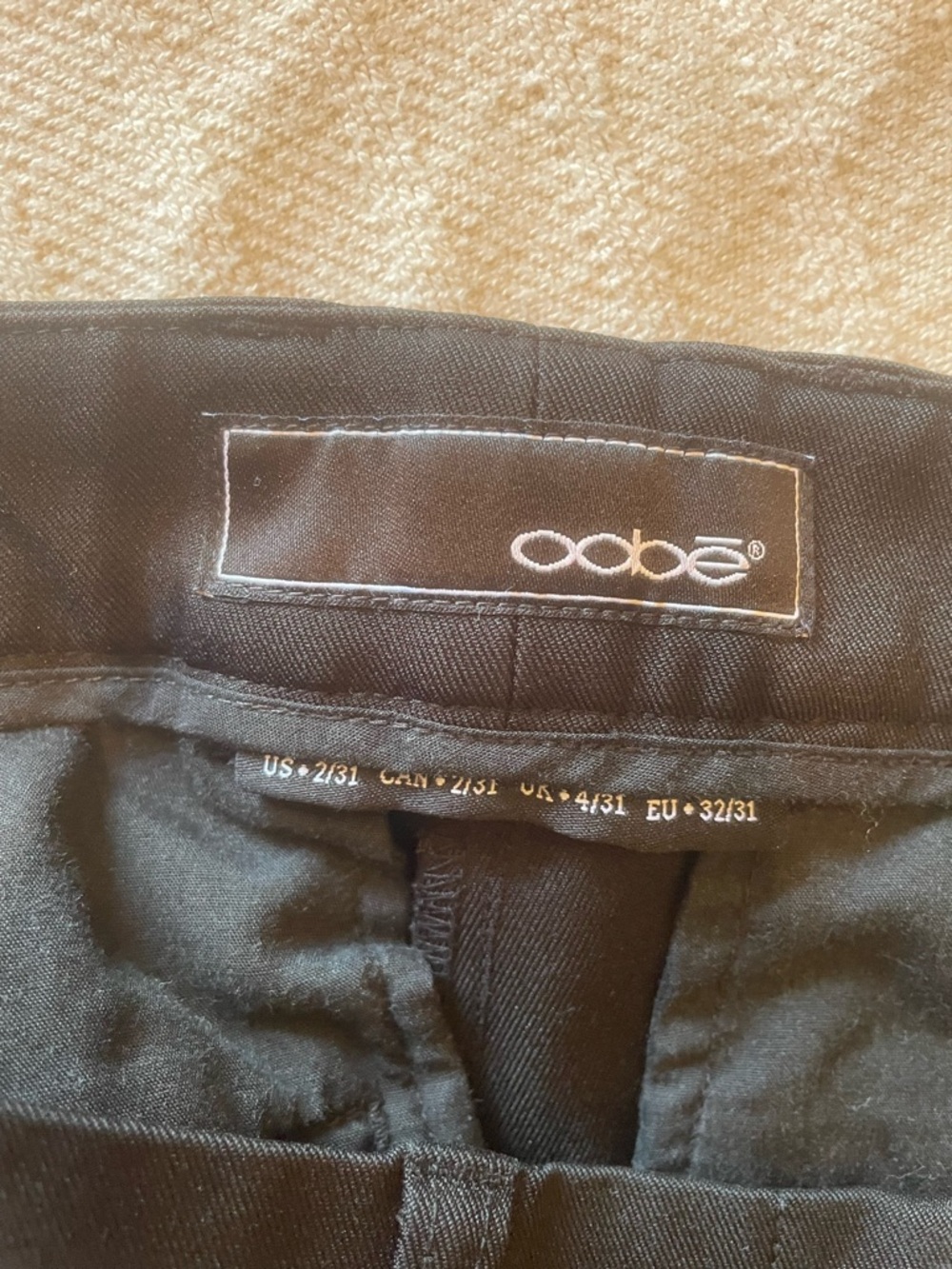 Chick-fil-A Black Women’s Trousers 2/31